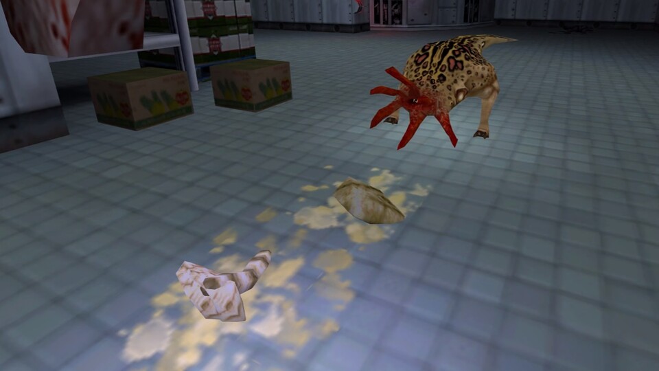 In Half-Life hatten Fleisch und Leichen unterschiedliche Gerüche.