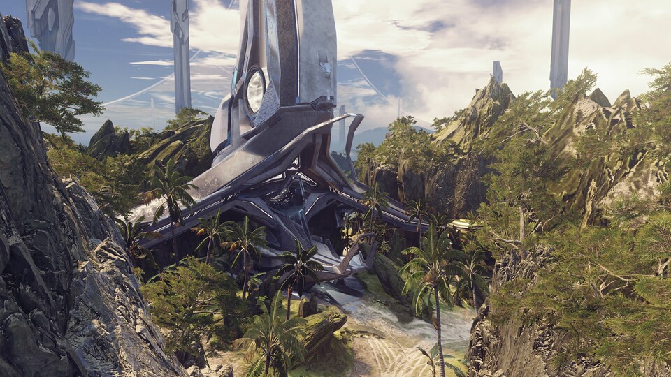 Die Karte Raid on Apex 7 erinnert stark an die vierte Kampagnenmission aus Halo 1.
