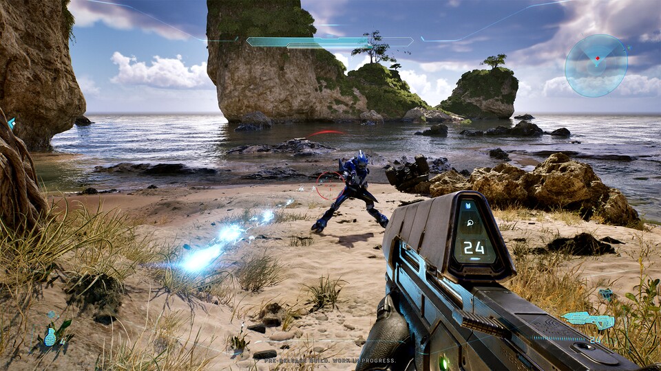 Insbesondere bei der Detailfülle und Beleuchtung ist Campaign Evolved ein immenser Spung im Vergleich zu bisherigen Halo 1-Versionen.