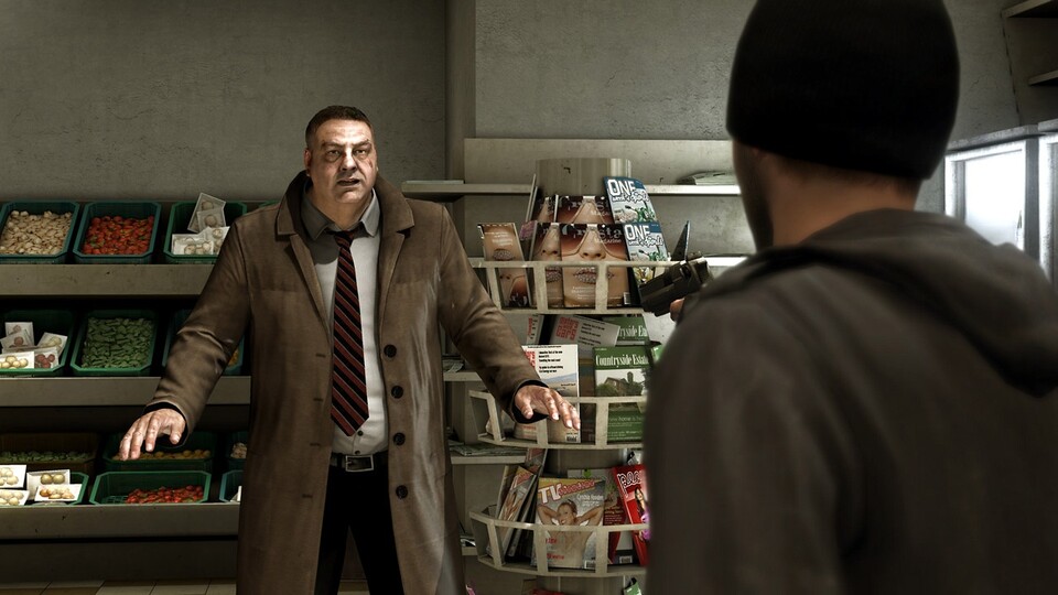 Heavy Rain: Der PS3-Titel erzählt seine Serienkiller-Story zwar flexibel, der Mörder ist aber stets derselbe. 