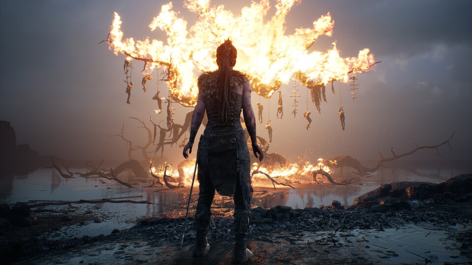 Hellblade: Senua's Sacrifice wird uns mehr als nur Kämpfe bieten können.