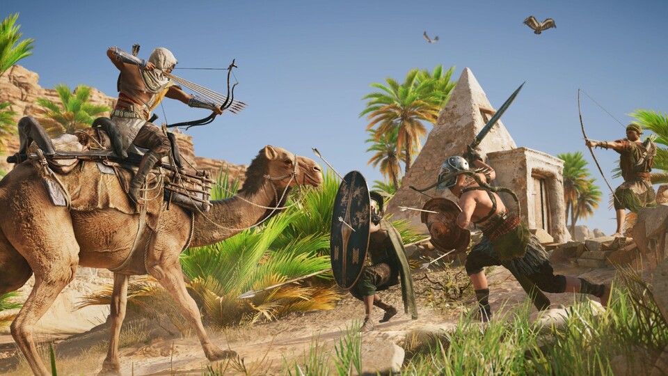 Assassin's Creed: Origins ist kein Action-Adventure, sondern ein Action-RPG mit zahlreichen Rollenspiel-Mechaniken.