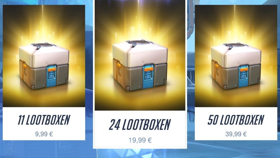 &quot;Was ist da Mikro?&quot; Für Lootboxen in Overwatch können Spieler knapp 40 Euro auf einmal ausgeben.