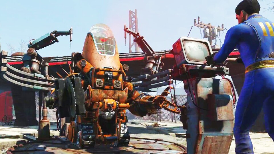 Der Fallout 4 DLC Automatron erscheint morgen. Um Punkt Mitternacht soll das AddOn zum Preis von 9,99 Euro oder als Teil des Season Pass auf allen Systemen verfügbar sein.