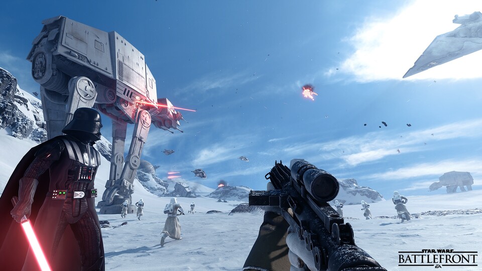 Spieler sollen dank der Companion-App auch unterwegs auf Star Wars: Battlefront zugreifen können. 