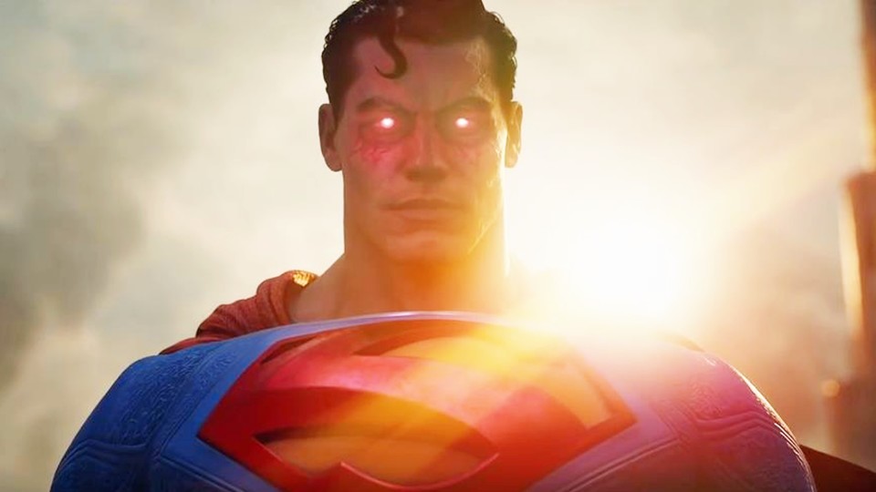 Superman ist eigentlich der Archetyp des edlen, selbstlosen Helden. Dieser Superman hier ist hingegen ein grausamer Tyrann, der Leute zum Spaß mordet.
