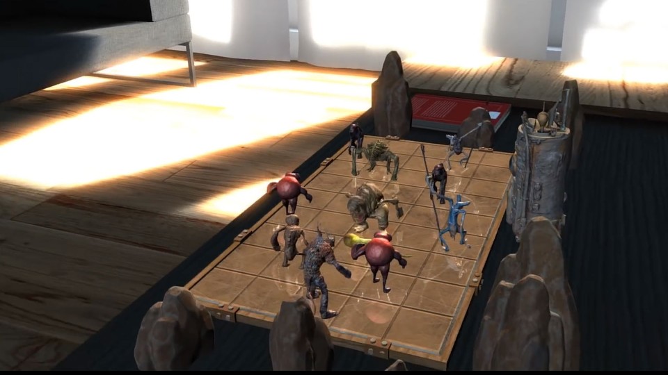 HoloGrid: Monster Battle bringt das Holo-Schachspiel »Dejarik« aus dem Star-Wars-Universum in die (virtuelle) Realität. 