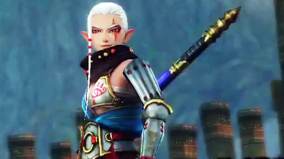 Hyrule Warriors - Gameplay-Trailer: Impa mit Speer bewaffnet