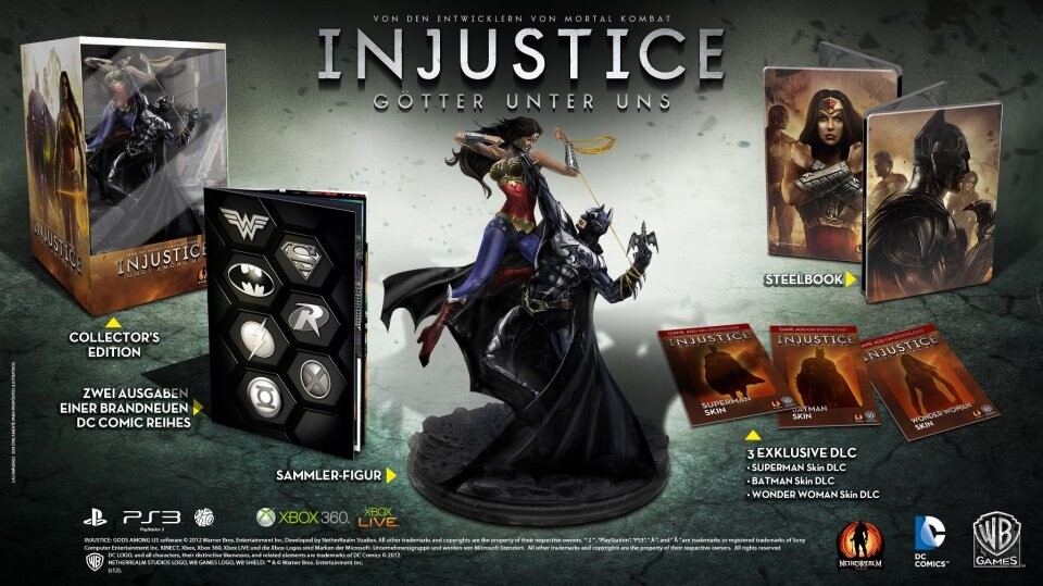 Die »Collector's Edition« von Injustice: Götter unter 