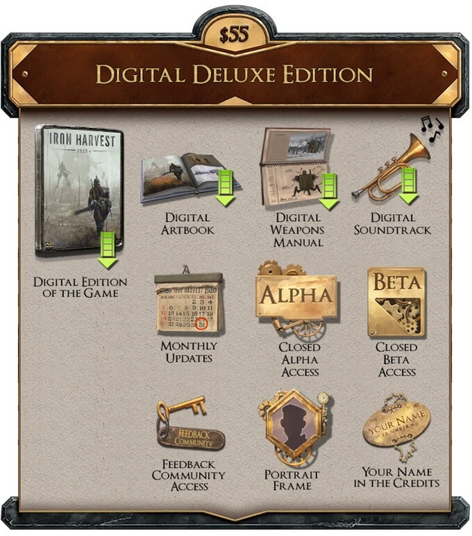 Käufer der Digital Deluxe Edition erhalten bereits Zugriff auf die Alpha-Versionen und allerlei Extras.