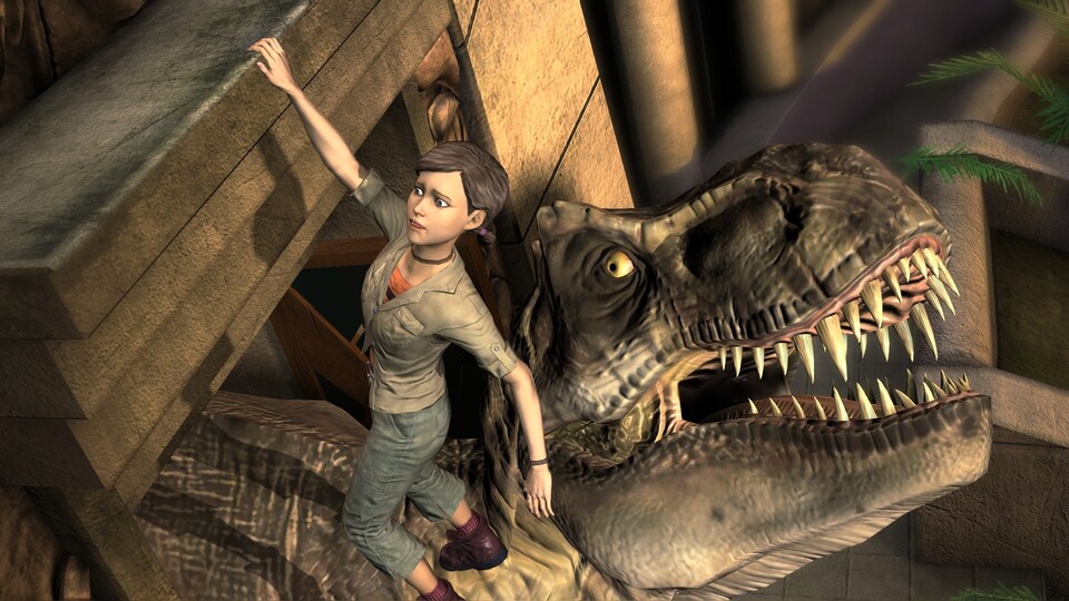 Das Adventure Jurassic Park: The Game setzt an die Story des ersten Films an.