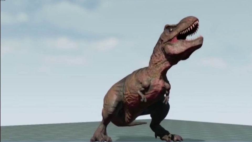Jurassic World - Szenen aus dem eingestellten Spiel der Cryptic Studios