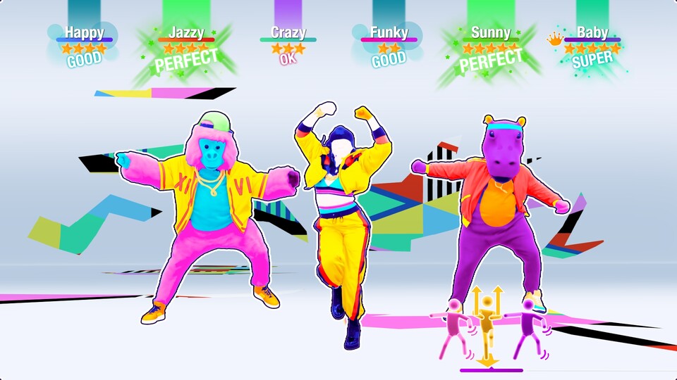 Seit 2009 erscheint nun jährlich ein neues Just Dance und die Begeisterung dafür, auch im Wohnzimmer die Tanzchoreografien der aktuellen Chart-Songs nach zu tanzen, brennt immer noch so lodernd hell wie das neonfarbene Spieldesign in den Augen.