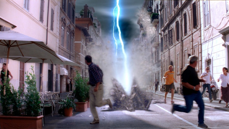 Der sich nicht mehr drehende Erdkern sorgt für semi-intelligente Blitze in Rom. Na denn.