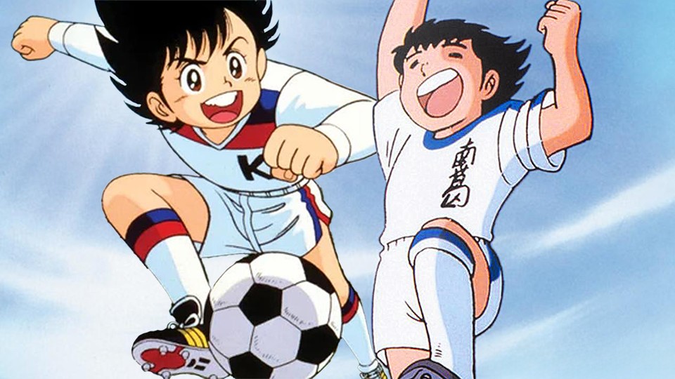 Gregor und Tsubasa sind die Helden von Kickers und Captain Tsubasa.