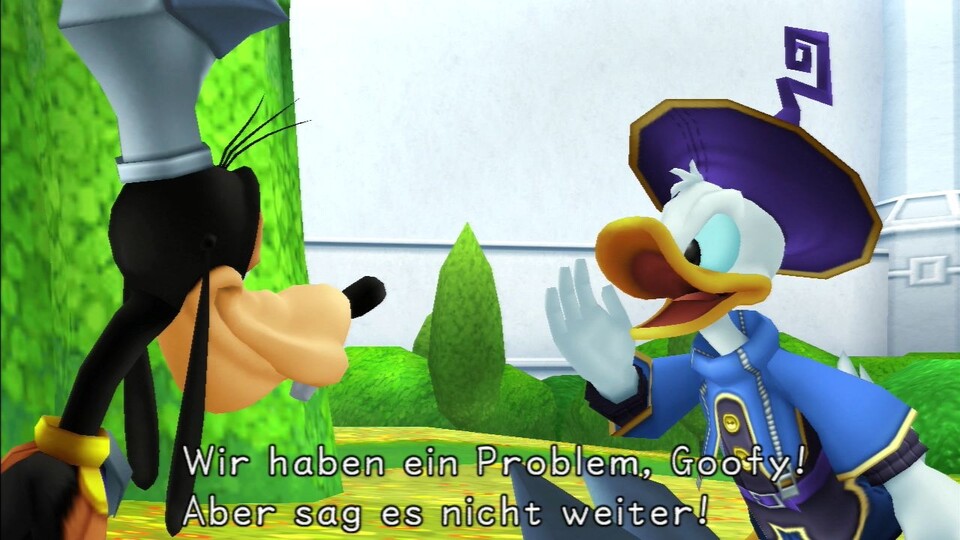 Die Dialoge zwischen Donald und Goofy sind Disney-typisch sehr unterhaltsam. 