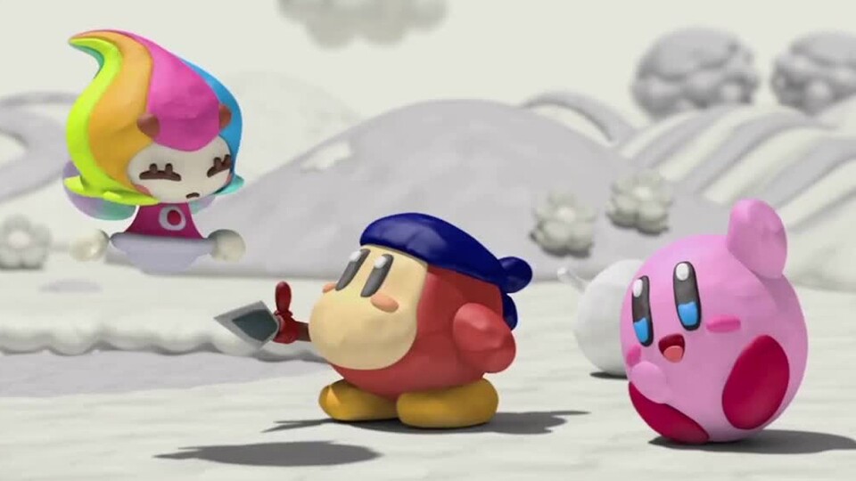 Kirby und der Regenbogen-Pinsel - Launch-Trailer zum Adventure für die Wii U