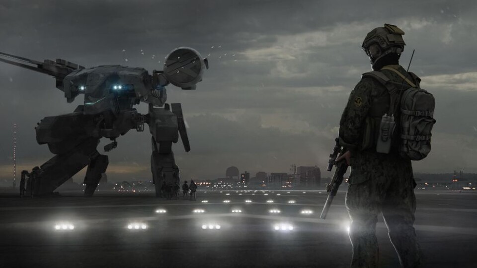 Konzeptkunst zum Metal Gear Solid-Film