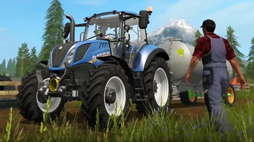 Landwirtschafts-Simulator 2017 - Launch-Trailer setzt ganz auf Spielgrafik