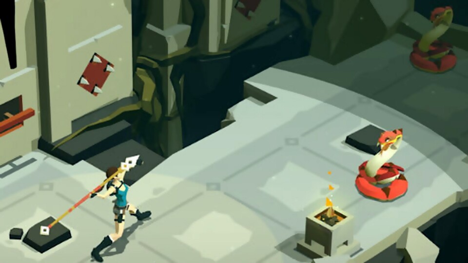 Lara Croft GO - Trailer zum Mobile-Ableger