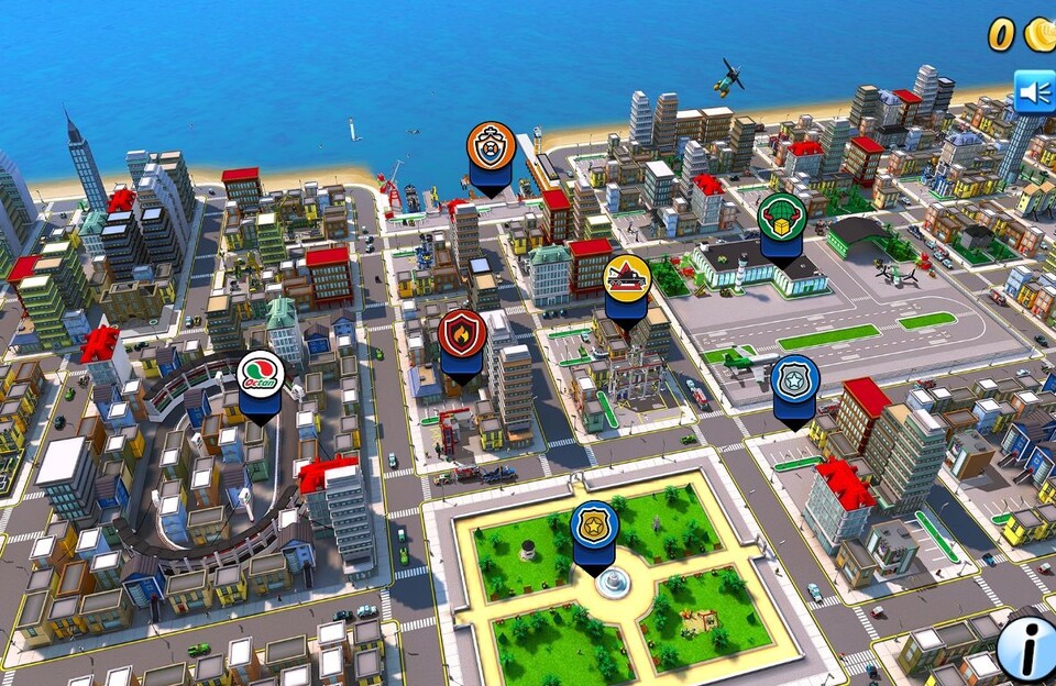 Lego City: My City: Statt einer offenen Welt erwartet den Spieler leider »nur« eine Minispiel-Sammlung.