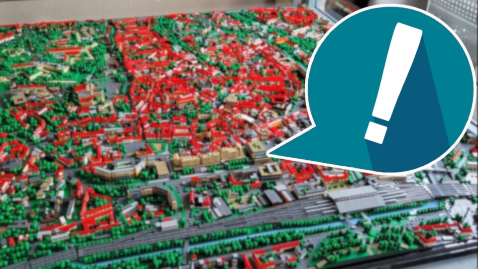 Erfurt komplett aus LEGO.