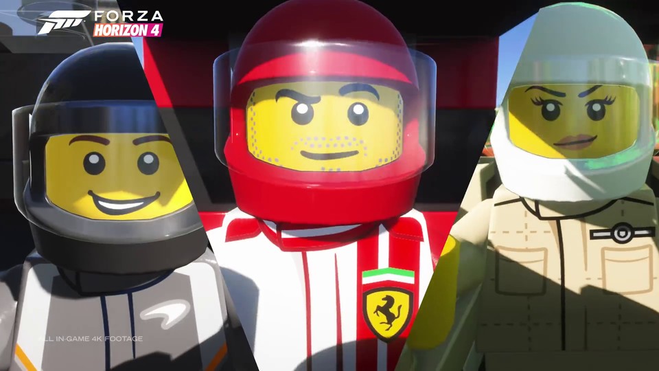 Forza Horizon 4: LEGO Speed Champions - E3-Trailer stellt die Klötzchen-Erweiterung für Forza vor