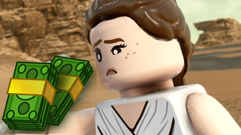 Auch mächtige Jedi-Ritter wie Rey brauchen Geld. Oder eher Credits. Nein, Moment: Steinchen.