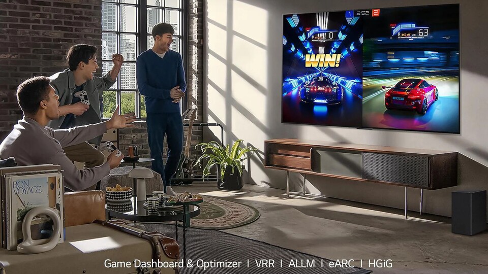 Wenn ihr nach einem guten 4K-Fernseher fürs Gaming sucht, werdet ihr mit dem LG OLED C31 bestens bedient.