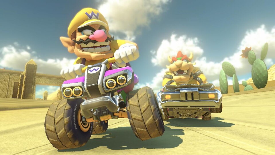 Wario und Bowser gehören zu den schnellsten Charakteren in Mario Kart 8.