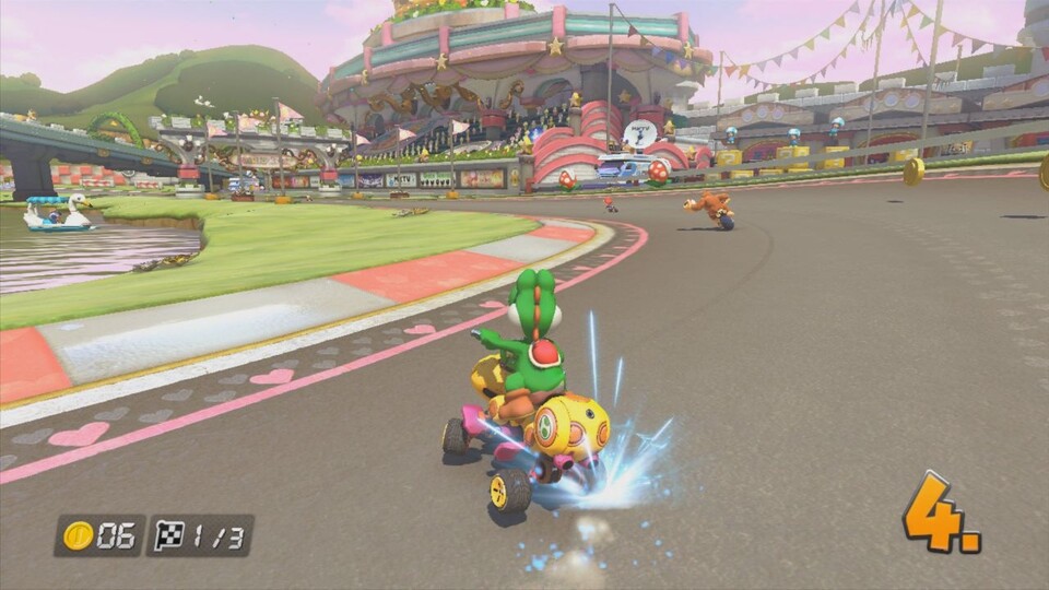 Mario Kart-Kenner wissen es: Wer lange genug driftet, bekommt einen kleinen Turboschub.
