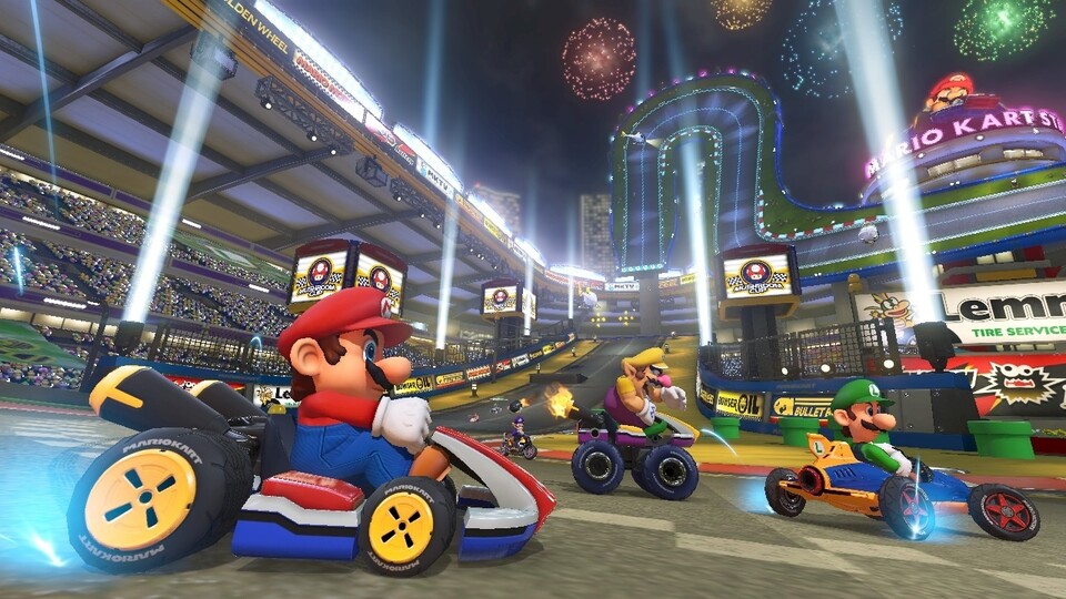 Das Rennspiel Mario Kart 8 für die Wii U hat es in den USA auf eine Million verkaufte Exemplare gebracht.