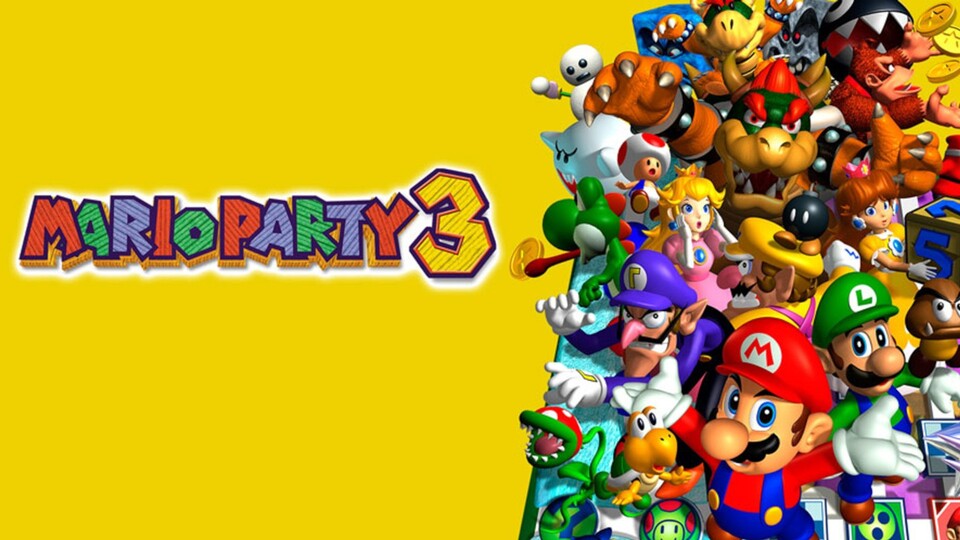 In Mario Party 3 tretet ihr in über 70 Minispielen an.