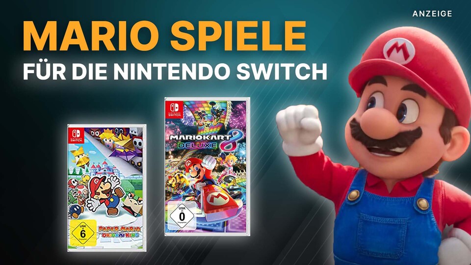 Egal ob Mario Kart 8 Deluxe oder Paper Mario: The Origami King, bei Amazon gibt es derzeit viele Mario Spiele für die Nintendo Switch im Angebot!