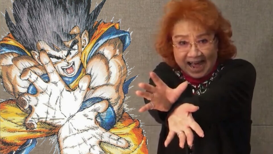 Die 87-jährige Masako Nozowa ist die Stimme hinter Dragon Ball-Hauptfigur Son Goku. (Bild: © Akira Toriyama Toei animation Masako Nozawa in Dragon Ball Battle Hour)
