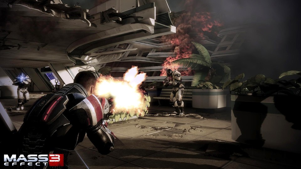 Technisch setzt Mass Effect 3 erneut auf die Unreal Engine 3.