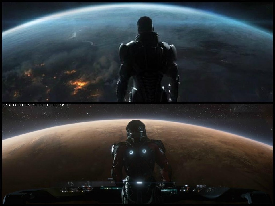 In Mass Effect: Andromeda werden die Zwischensequenzen innerhalb der Engine gerendert. Bei Mass Effect 3 bediente man sich noch separater CGI-Szenen.