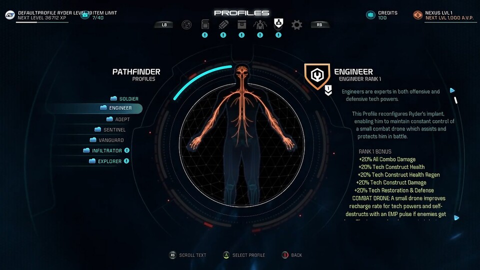 Fast versteckt – Die Explorer-Klasse in Mass Effect: Andromeda