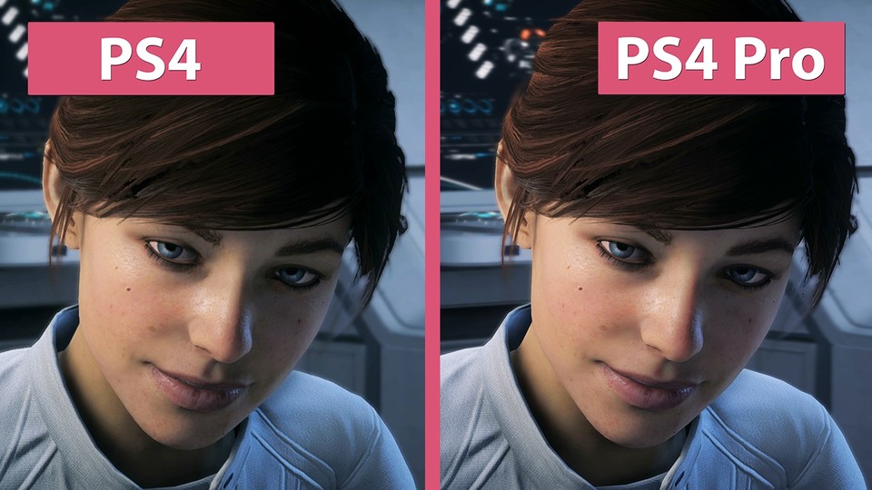 Mass Effect: Andromeda - PS4 gegen PS4 Pro im Grafik-Vergleich
