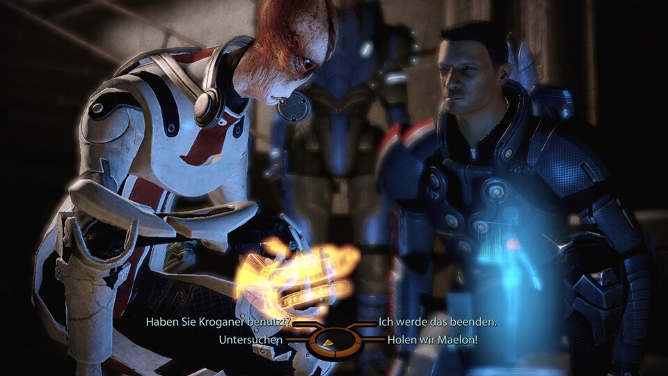 Jede Entscheidung zählt: Im Moralsystem der “Mass Effect”-Trilogie gibt es Punkte für Vorbildlichkeit oder Abtrünnigkeit. Jason stellte diese Spielmechanik vor große Herausforderungen.