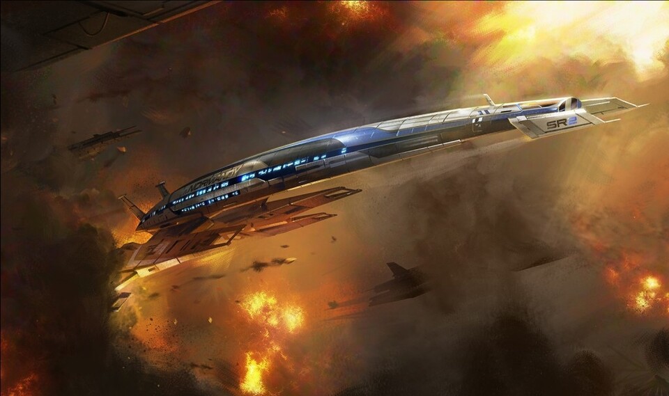 Die Normandy aus Mass Effect steht wohl im Fokus einer neuen Freizeitpark-Attraktion in den USA.