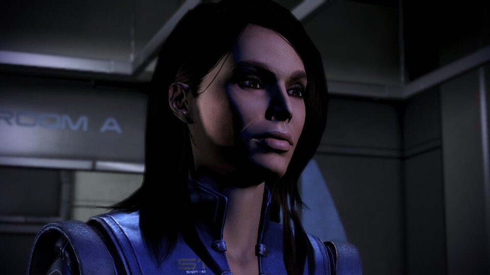 Auch auf Ashley Williams respektive Kaidan Alenko (je nach Vorkommnissen in Mass Effect 1) treffen wir bereits im Prolog.