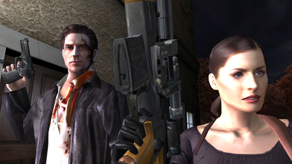 Max Payne (links) trifft im zweiten Teil unter anderem auf Mona Sax (rechts).