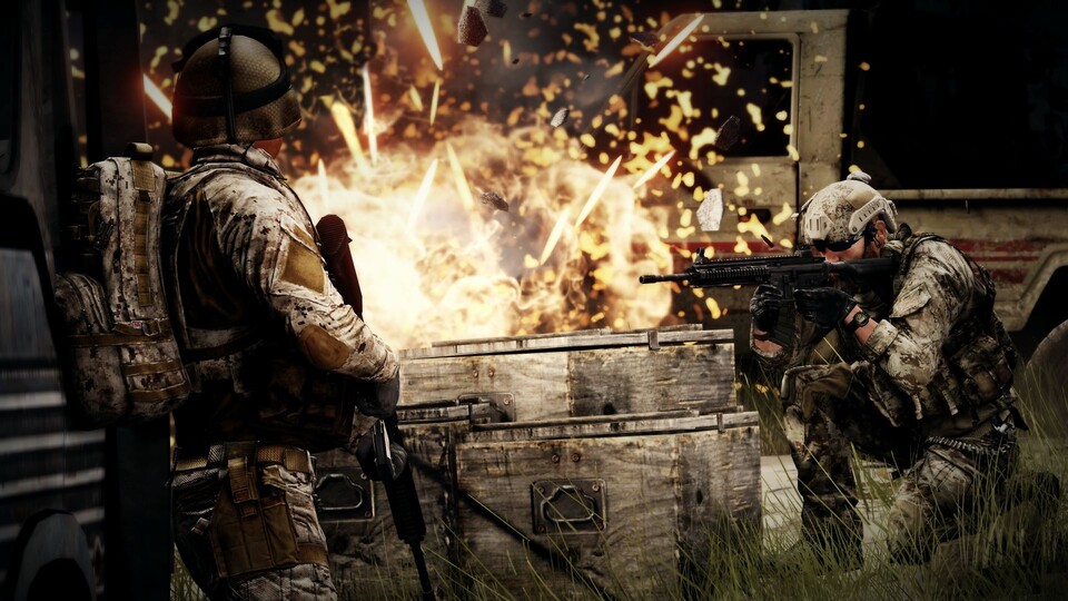 Medal of Honor: Warfighter nimmt auf der Xbox 360 zwei Discs ein.