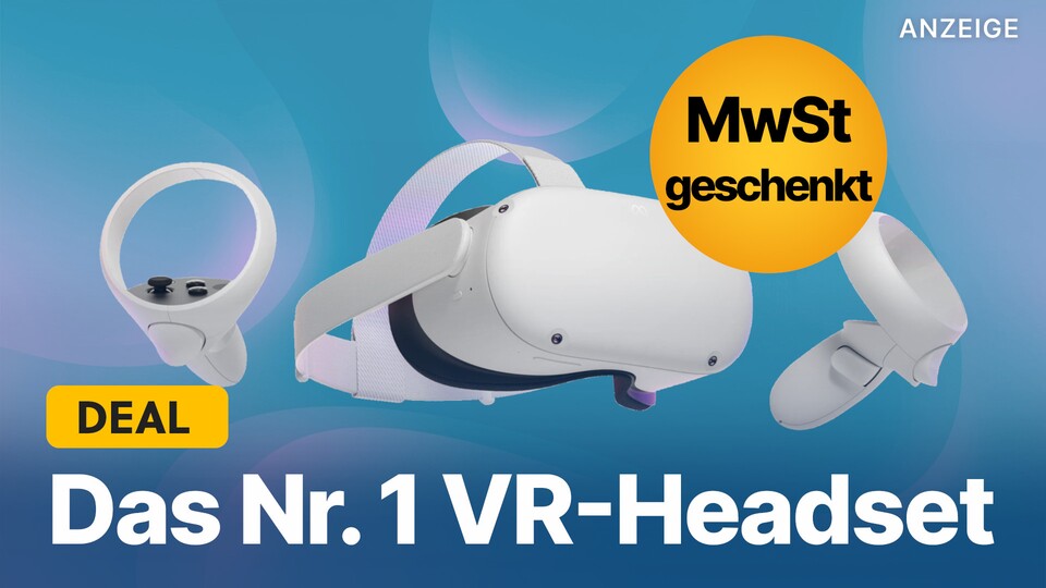 Bei MediaMarkt könnt ihr das Meta Quest 2 VR-Headset jetzt zum Schnäppchenpreis von 252€ abstauben.