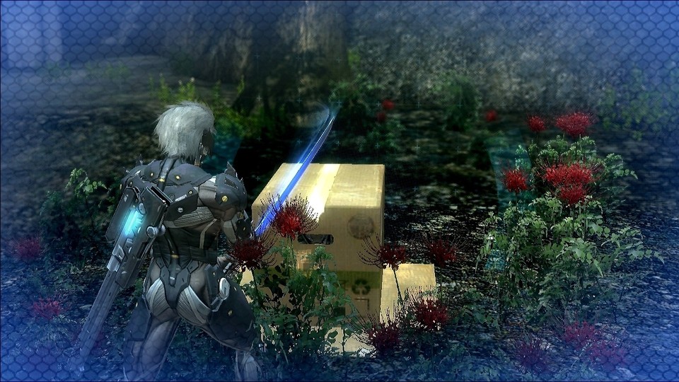 Die Kisten dienen in Metal Gear-Spielen traditionell als Versteck. Wir sind gespannt, was Raiden damit anstellt.