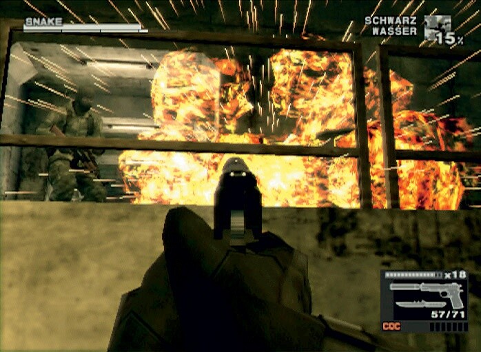 Die Explosionseffekte bieten zwar was fürs Auge, den herumstehenden Feinden bekommen sie aber gar nicht gut. Screen: Playstation 2
