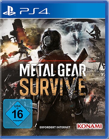Der PS4-Packshot von Metal Gear Survive
