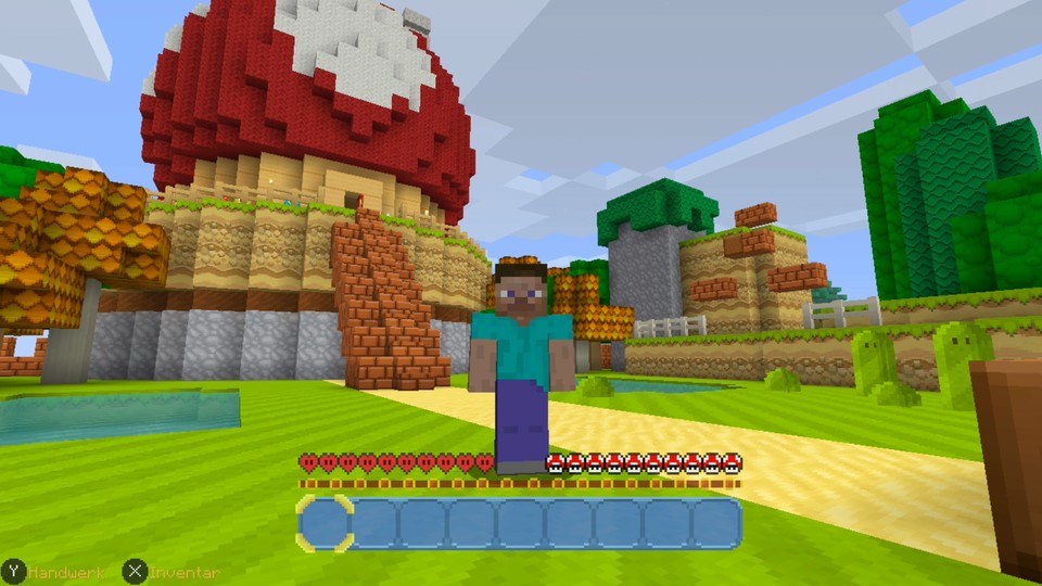 Minecraft: Nintendo Switch Edition kommt mit dem Super Mario Mashup-Paket.