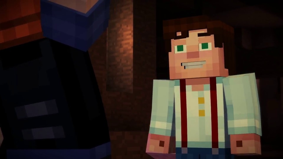 Der Schauspieler Patton Oswalt leiht seine Stimme dem Held von Minecraft: Story Mode.